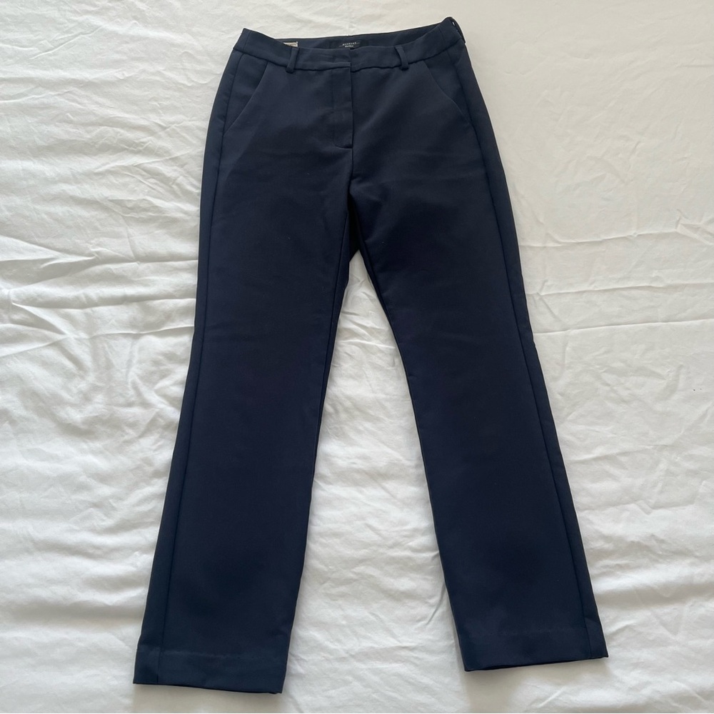 Weekend Max Mara High Waisted Stretch Cigarette Slim Trousers - Picture 2 of 6